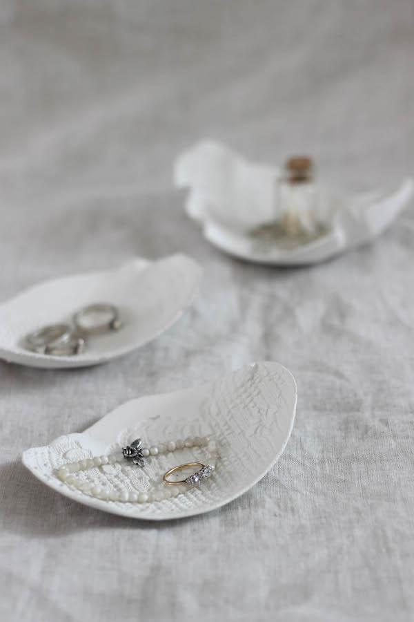 DIY air-drying clay trinket dishes | Growing Spaces