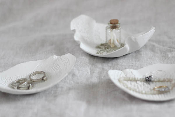 DIY air-drying clay trinket dishes | Growing Spaces