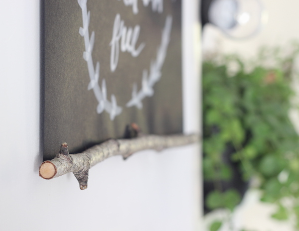 DIY branch wall hanging | Growing Spaces