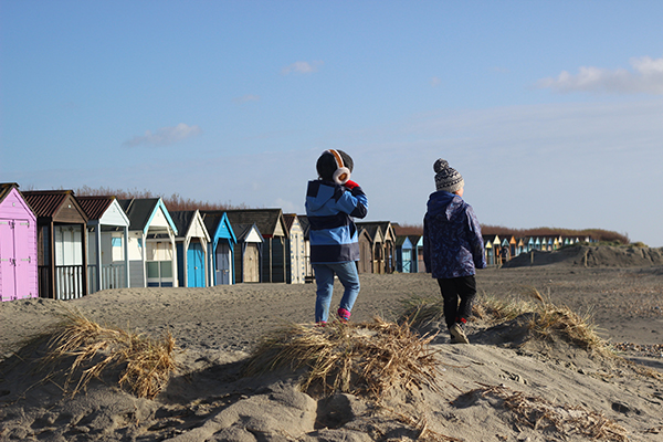 Paddling in January: Winter at West Wittering