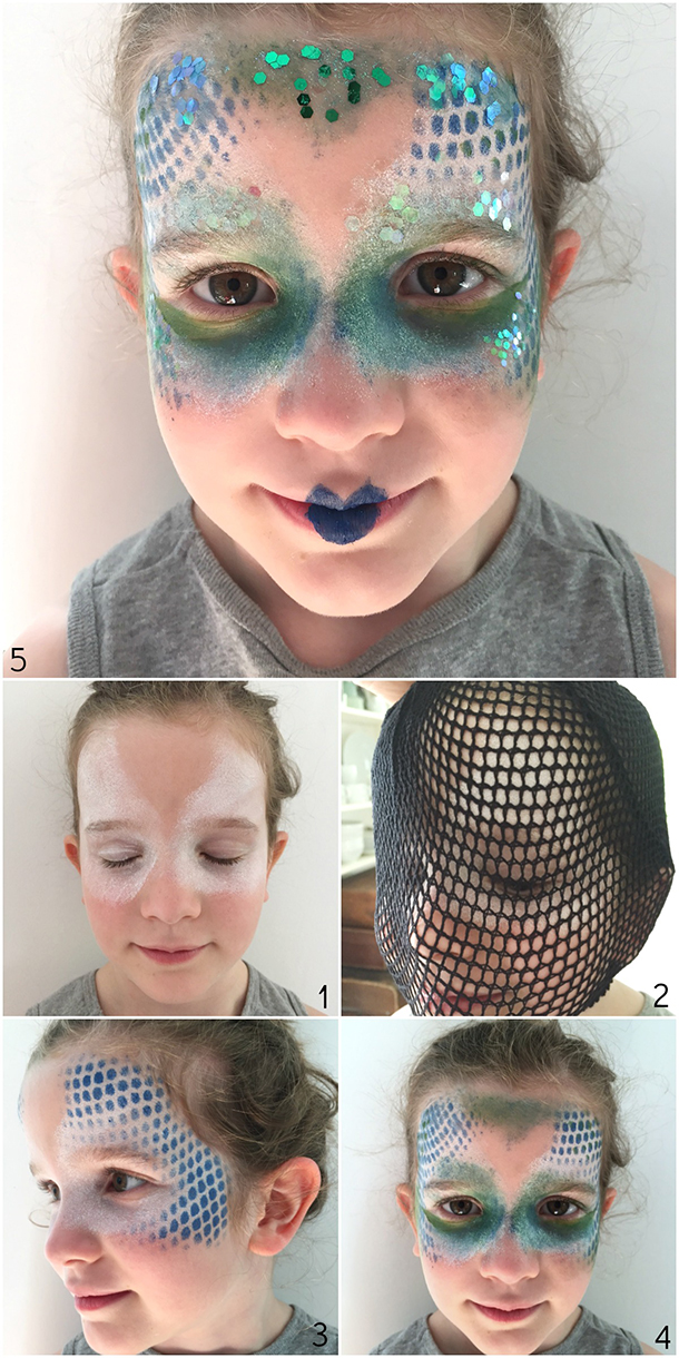 Fish face paint tutorial | Growing Spaces