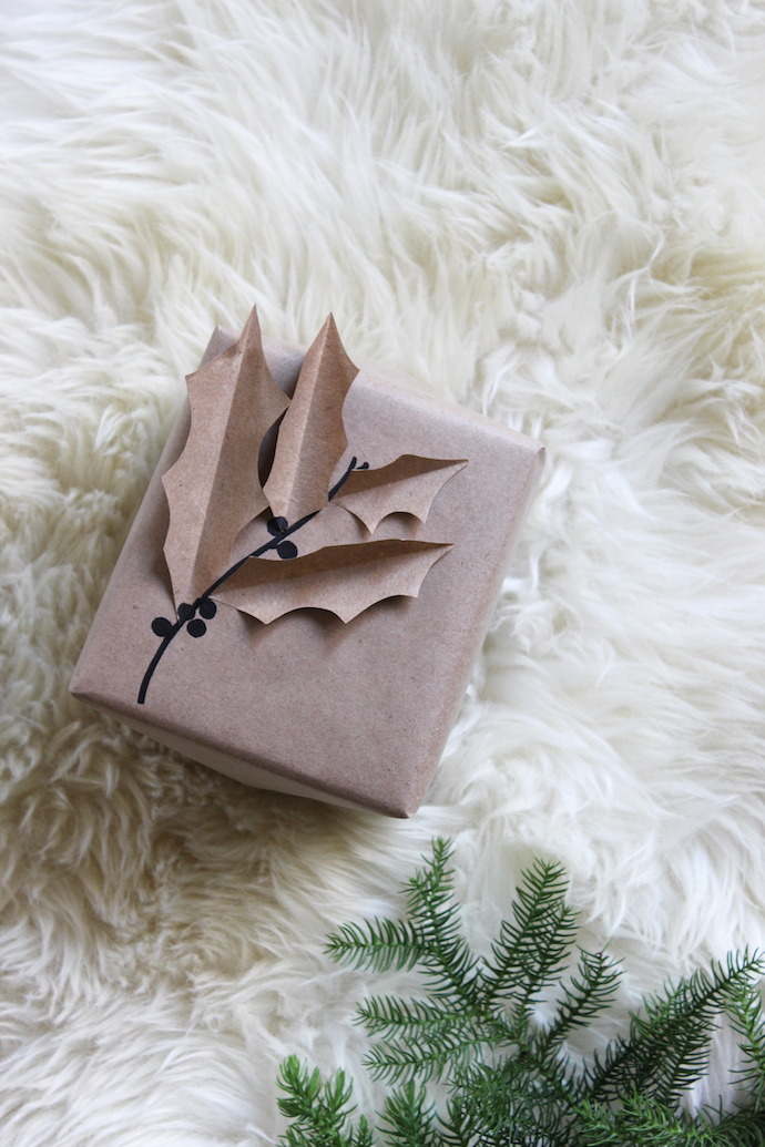 5 Kraft paper gift wrap ideas | Growing Spaces