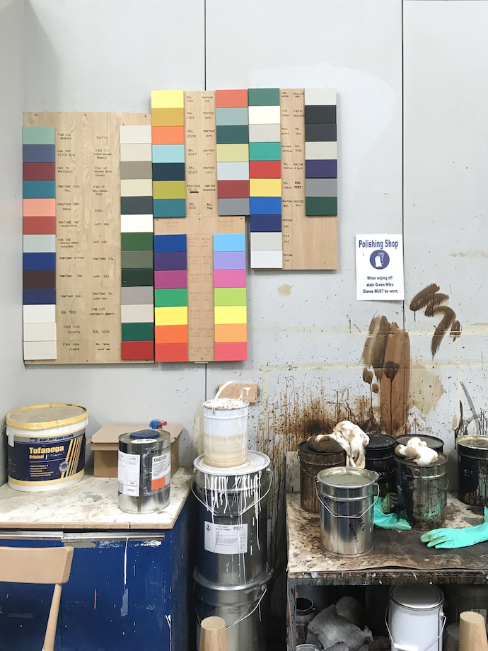 Ercol factory snapshots | Growing Spaces