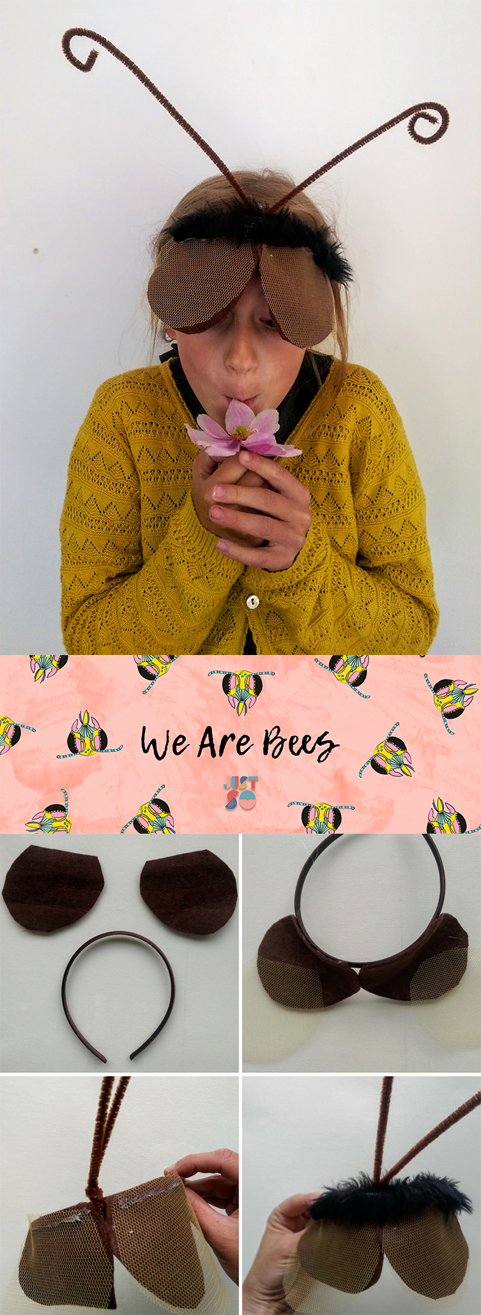Easy bee costume | Just So Festival 2017